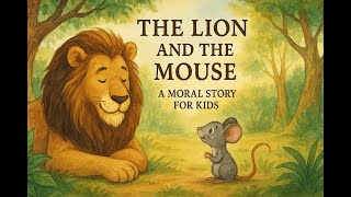 🦁 The Lion and The Mouse | Moral Story for Kids | Kindness Matters 🐭✨ Update