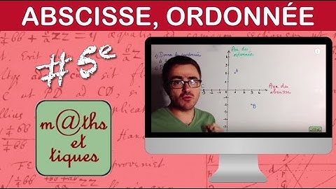 Placer des points dans un repère - Cinquième