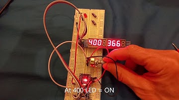 Arduino setpoint LED