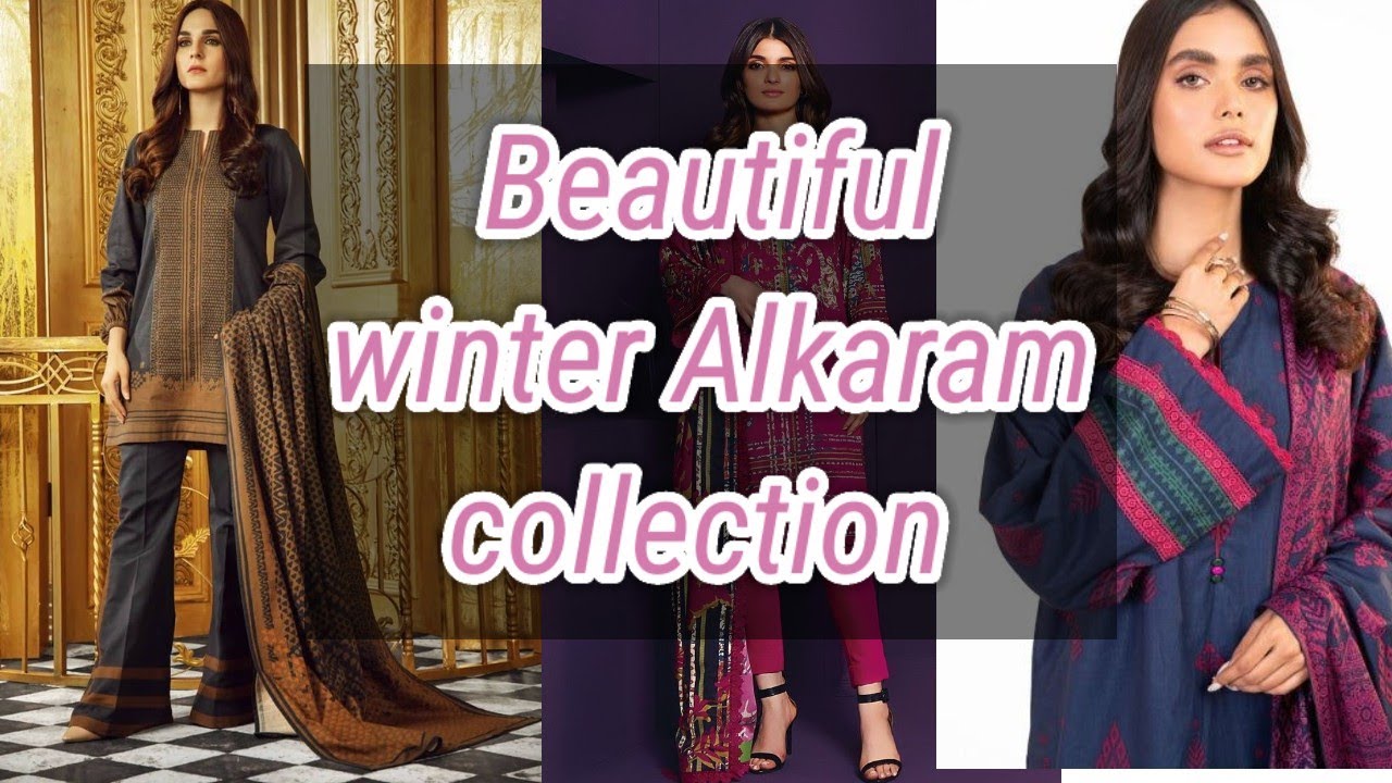 Alkaram winter collection👌🔥||beautiful winter collection||Dailyhousework :⁠-⁠)