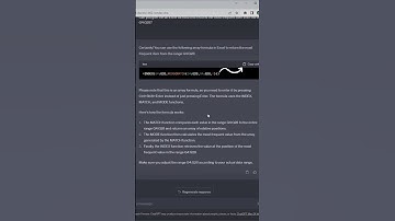 CHATGPT + EXCEL #excel