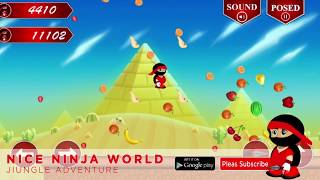 nice ninja fruits world jungle adventure screenshot 1