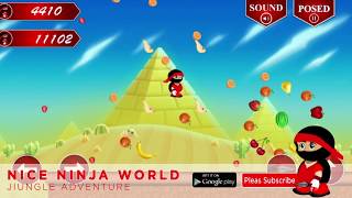 nice ninja fruits world jungle adventure screenshot 2