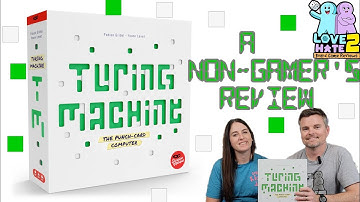 Turing Machine - A Non-Gamer