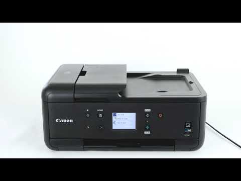 Video: Hoe stel ik mijn Canon mg7720-printer in?