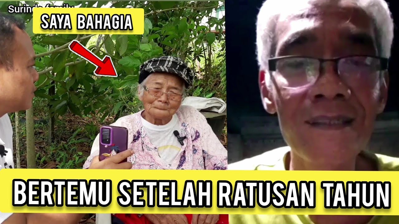 MOMENT SEDIH MAK NGASIEM IMIGRAN JAWA SURINAME AKHIRYA BERTEMU KELUARGANYA