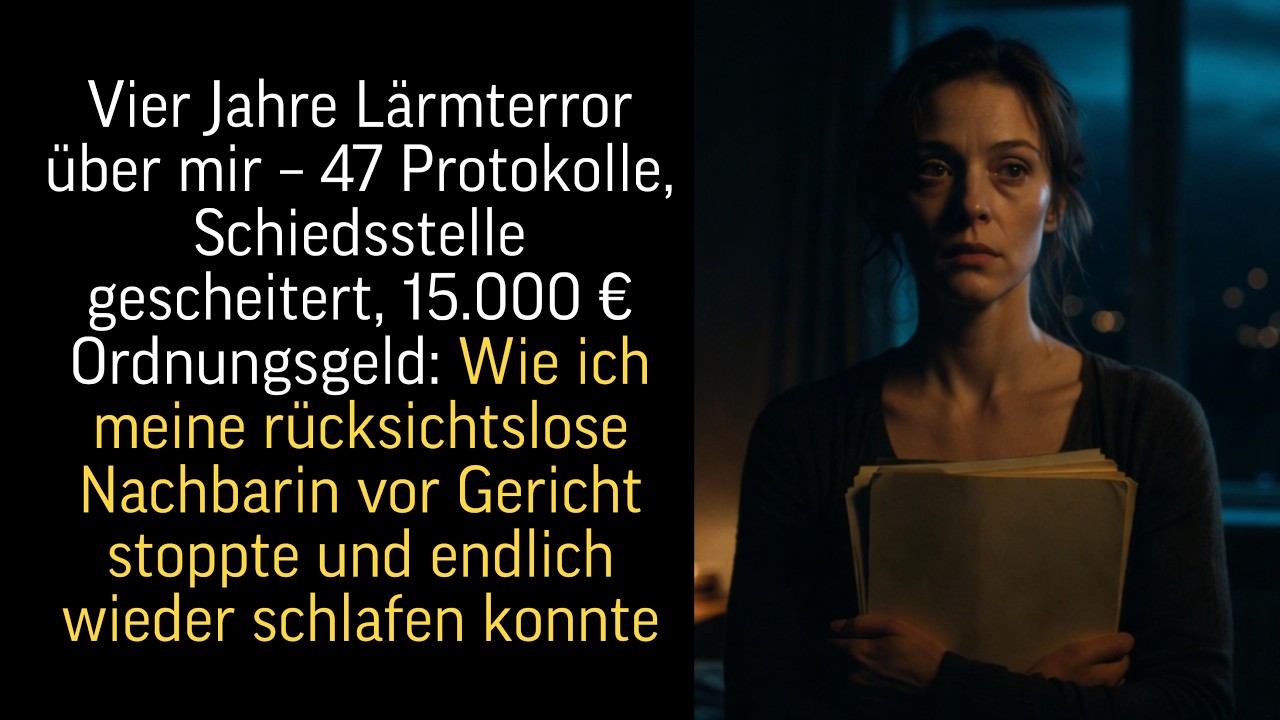 Vier Jahre Lärmhölle: Wie ich mir meine Nachtruhe vor Gericht zurückholte