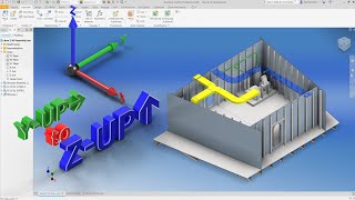 Changing an Autodesk Inventor Assembly from Y-UP to Z-UP