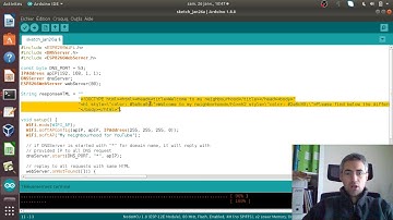 Create a captive portal in a minute with Arduino ESP8266 nodemcu v3