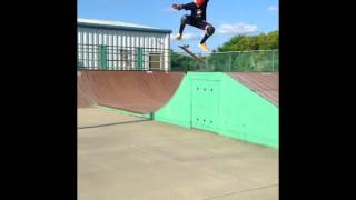 Kid Breaks His Balls Skating