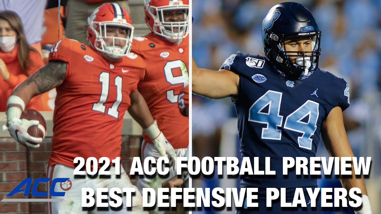 2021 ACC Football Preview Best Defensive Players YouTube
