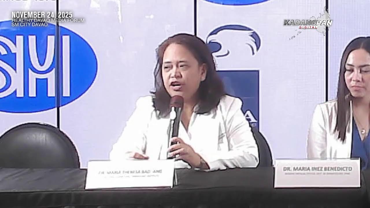 WATCH LIVE | HEALTHY DAVAO MEDIA FORUM + KAPEHAN SA DABAW | November 24, 2025