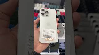 iPhone 15 Pro Max for £580? The Ultimate White Titanium Unboxing