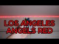 How to make LOS ANGELES ANGELS RED on LED light strips!