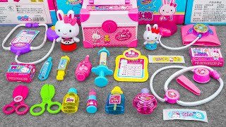 67 Minutes Satisfying with Unboxing Cute Pink Bunny Doctor Play Set, Dentist Toys Kit | Review Toys