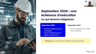 Webinar | Facturation électronique : il n'est pas trop tard pour être prêt en septembre 2026