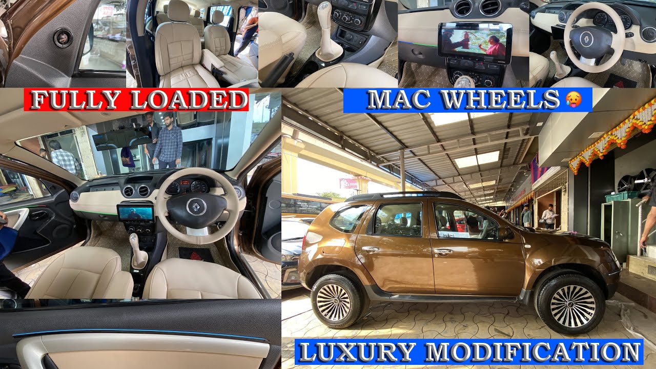 Renault Duster luxury modificatio | Fully loaded | Premium accessories | Mac wheels