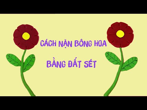 Video Hướng Dẫn Nặn Bông Hoa Đồng Tiền Bằng Đất | Nghịch Đất... - youtube