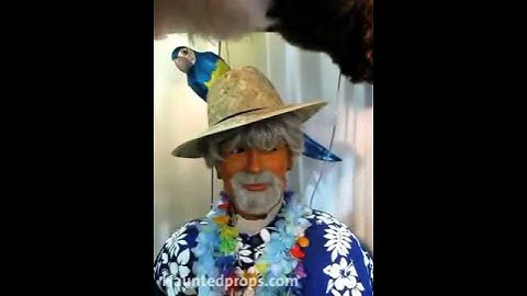 HAUNTEDPROPS.COM ANIMATED FARMER & PARATE