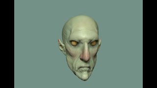 Sculpting a  goblin head in zbrush  tutorial with Sam Greenwell