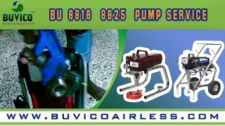 Demo Video of Pump Service | Airless Paint Sprayer BU 8825 & 8818 | BUVICO SPRAYING EQUIPMENTS