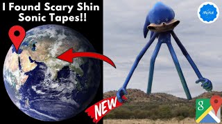 I Found Scary SHIN SONIC TAPES ! on Google Maps and Google Earth 😱#mystisk #googleearth