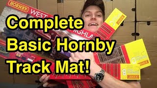 Complete Hornby Track Mat Layout Walkthrough (Track Expansion Pack A B C D)