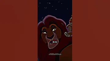 Simba Vs Mufasa 