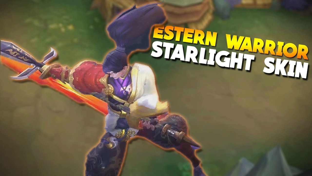 Mobile Legends New Yun Zhao Skin Estern Warrior First Look Youtube