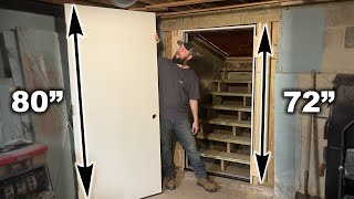 How to Cut Down Steel PreHung Door + Installation