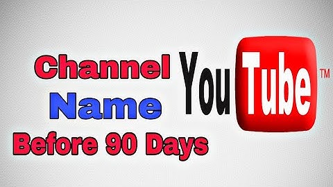 Youtube Channel Name Change Before 90 Days Trick| Technical Yasser