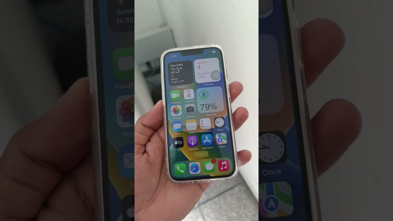 iPhone by default setup vivid filter 