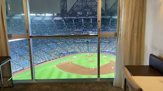 The view of the game from a field-facing room at the SkyDome hotel screenshot 5