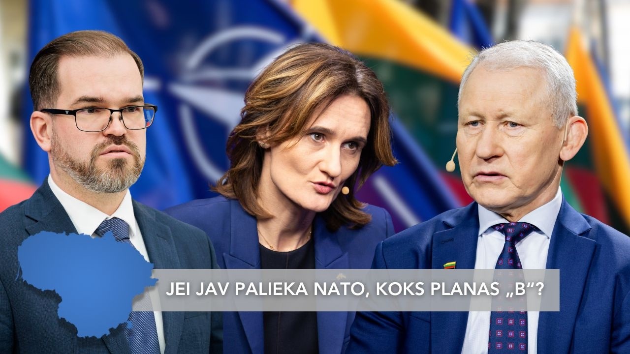Kaunas, Čmilytė-Nielsen, Pocius: ką darysime, jei JAV paliks NATO?