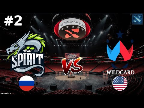 ТЕМП ОТ ДРАКОНОВ! | Spirit vs Wildcard #2 (BO3) The International 2025
