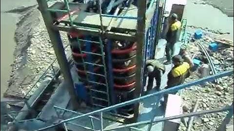 Công nghệ tuyển, rửa và phân cấp cỡ hạt cát trắng