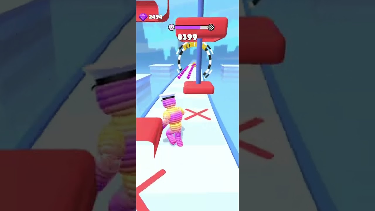 Amazing rope man running game mobile (Android, iOS)