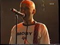 Moby live at the bizarre festival august 18 2000