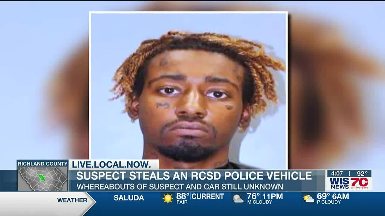 Deputies search for suspect accused of stealing Richland County police ...