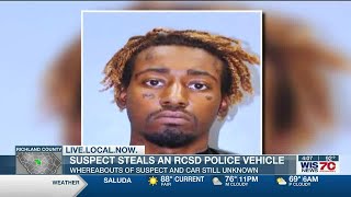 Deputies search for suspect accused of stealing Richland County police SUV screenshot 4