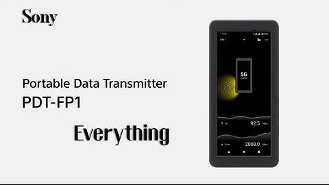 Everything you need to know about Sony PDT-FP1 | Review