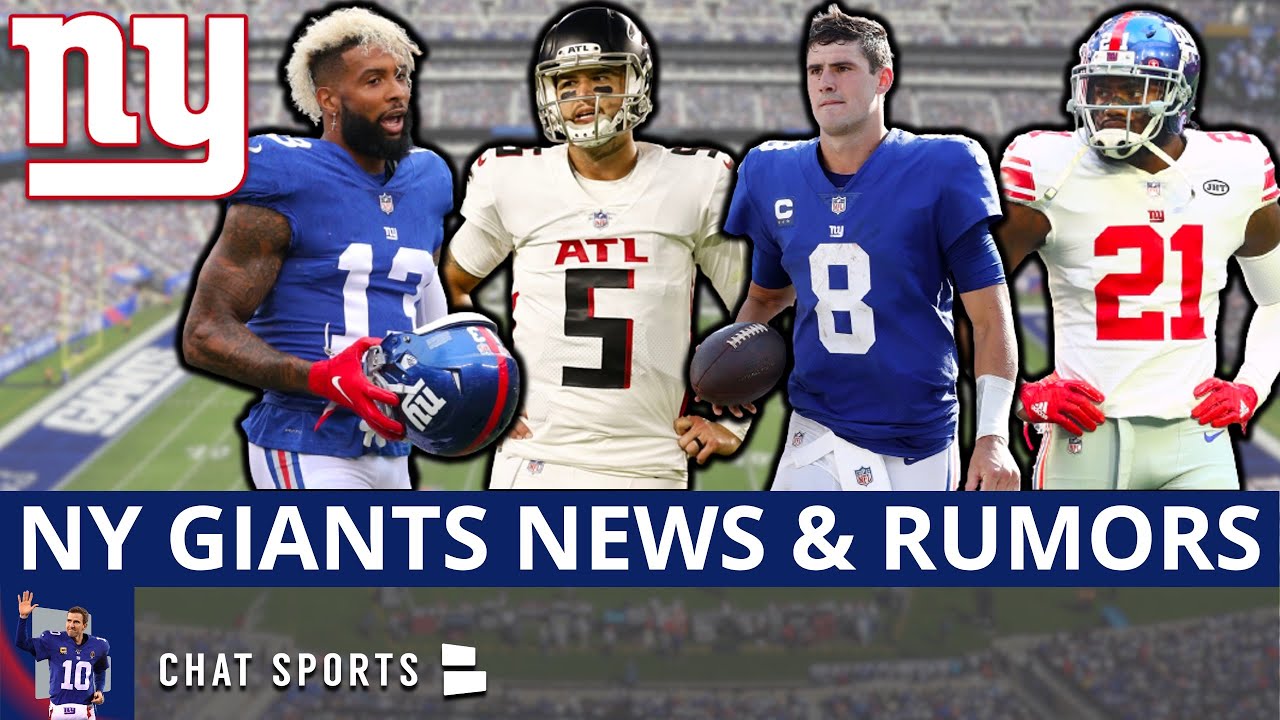 Odell Beckham Jr. UPDATE + BIG Giants News on Daniel Jones, Landon Collins,  Jake Fromm, AJ McCarron 