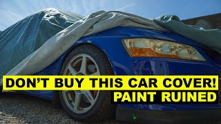 DON'T BUY THIS CAR COVER! // Carcover.com Review