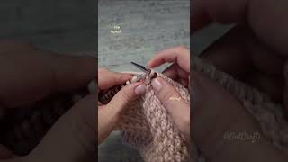 Easy "Scales" Knitting Pattern  #knittingtutorial #knittingstitches #easyknitting #crochet #diy