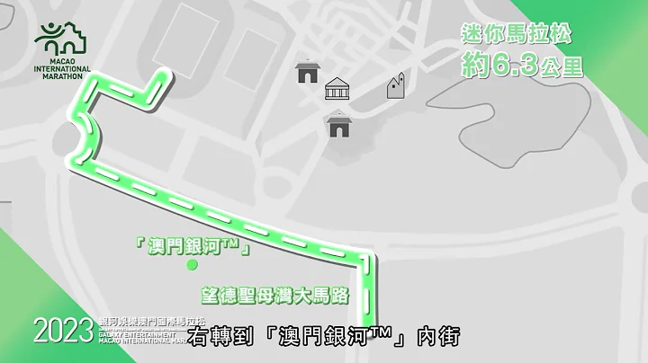 2023澳门国际马拉松－迷你马拉松赛道介绍 - 天天要闻