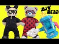 Build a Bear Workshop Stuffing Station DIY Miraculous Ladybug and Cat Noir Bear