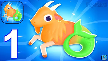 Zoology Merge - Gameplay Walkthrough Part 1 Levels 1-12 (iOS,Android Gameplay)