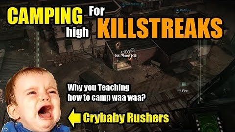 Call Of Duty Ghosts:  How To Get High Kill Streaks Team Camping