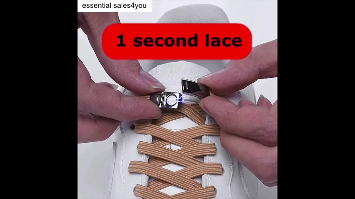 Elastic Magnetic Locking ShoeLaces Quick No Tie Shoe laces Kids Adult Unisex Shoelace