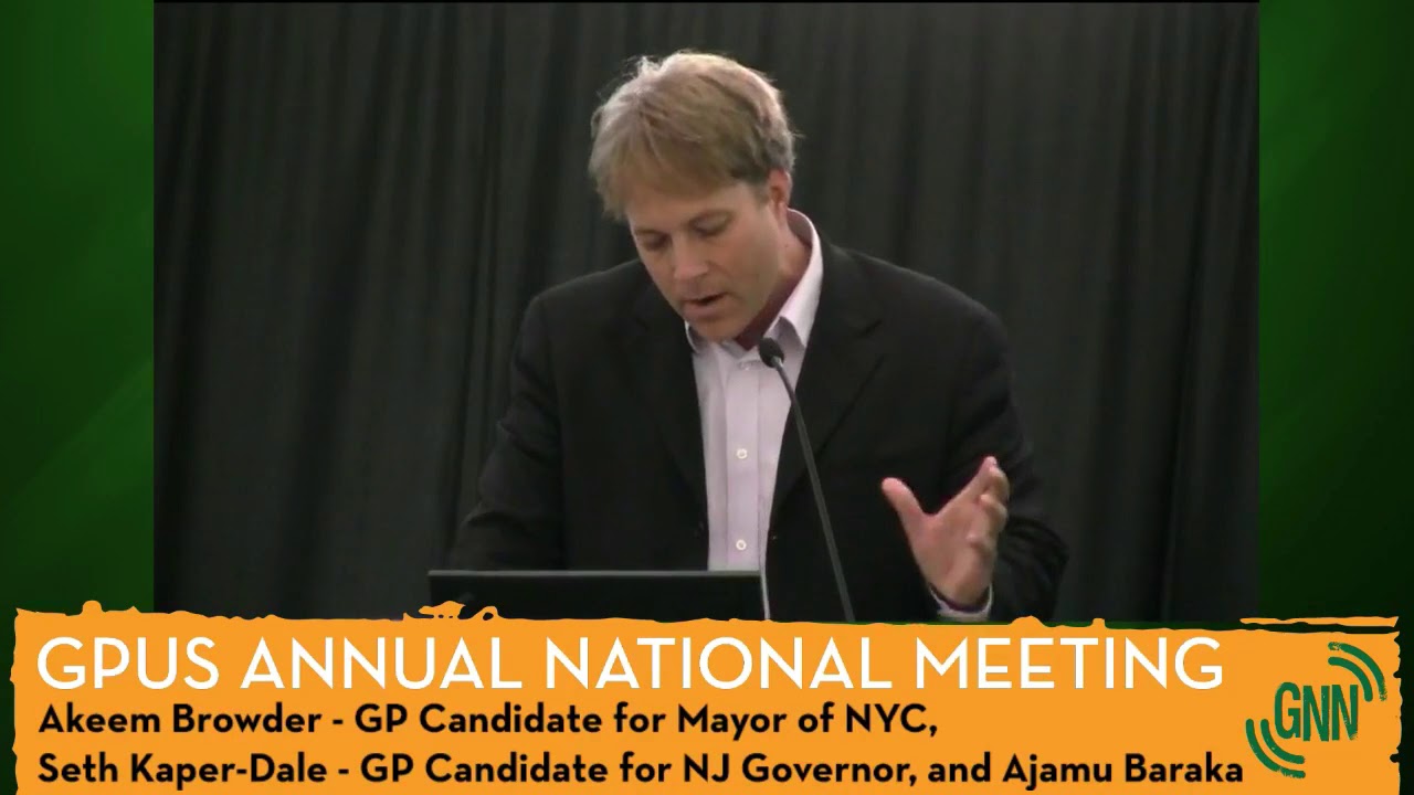 How Greens Get Things DONE Public Speaking Example Seth Kaper Dale